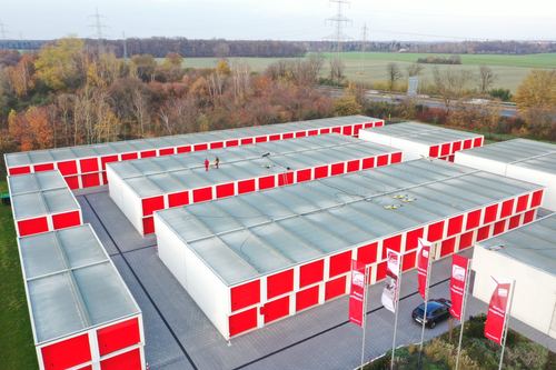 Saubere, trockene Lagerbox im Erdgeschoss